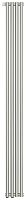 Радиатор Сунержа 00-0310-1804 Эстет-1 отопительный н/ж EU50 левый 1800х180 мм/ 4 секции, без покрытия