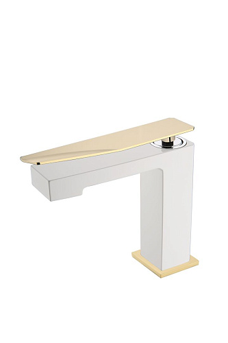 Смеситель для умывальника Boheme Q 141-WG.2 WhiteGold.2 Смеситель для умывальника Boheme Q 141-WG.2 WhiteGold.2