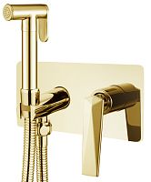 Гигиенический душ Boheme 387 Venturo со смесителем, золото