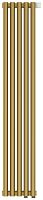 Радиатор Сунержа 032-0321-1205 Эстет-0 отопительный н/ж EU50 правый 1200х225 мм/ 5 секций, матовое золото