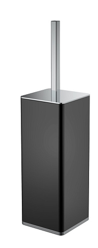 Ершик Boheme 10949-В-CR напольный, квадратный, черный/хром купить недорого в интернет-магазине Керамос