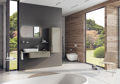 Шкаф-пенал Creavit AL2120.00.BB ХРОМ Angel подвесной 120х45 см, белый купить недорого в интернет-магазине Керамос Шкаф-пенал Creavit AL2120.00.BB ХРОМ Angel подвесной 120х45 см, белый купить недорого в интернет-магазине Керамос