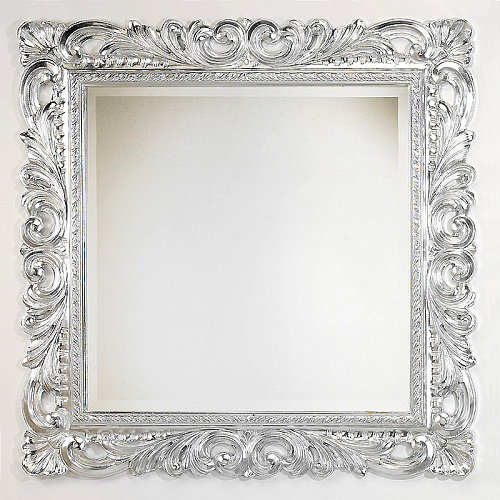 Зеркало Caprigo PL109-CR в Багетной раме, 100х100 см, хром купить недорого в интернет-магазине Керамос