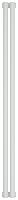 Радиатор Сунержа 12-0331-1202 Эстет-0 отопительный н/ж 1200х90 мм/ 2 секции, белый