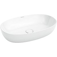 Раковина Kerama Marazzi PLR.wb.60 Plaza накладная 60х38 см, белый глянец Раковина Kerama Marazzi PLR.wb.60 Plaza накладная 60х38 см, белый глянец