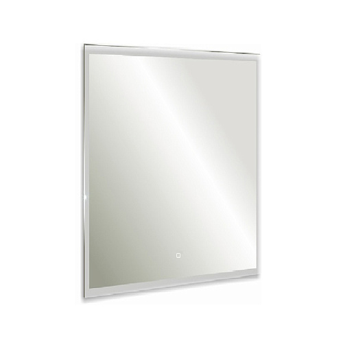 Зеркало Azario LED-00002389 Сантана подвесное, с подсветкой, 100х80 см, белое купить недорого в интернет-магазине Керамос