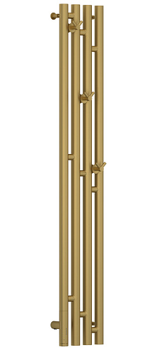Полотенцесушитель электрический Сунержа 032-5846-1216 Кантата 3.0 РЭБ, 1200х159 левый, матовое золото