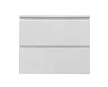 Тумба Эстет ФР-00007058 Malta Luxe с раковиной 80х50 см, подвесная, 2 ящика, белая