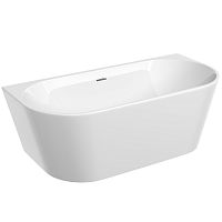 Ванна Sancos FB10 First отдельностоящая 170х80 см, со сливом-переливом, белая