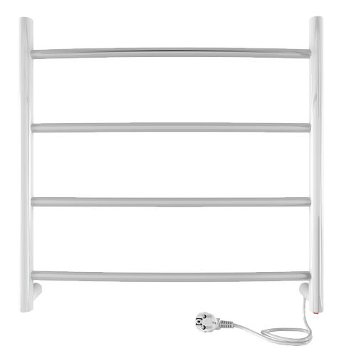 Электрический полотенцесушитель INDIGO LCAE50-50WMR ARC без полочки, белый матовый Электрический полотенцесушитель INDIGO LCAE50-50WMR ARC без полочки, белый матовый