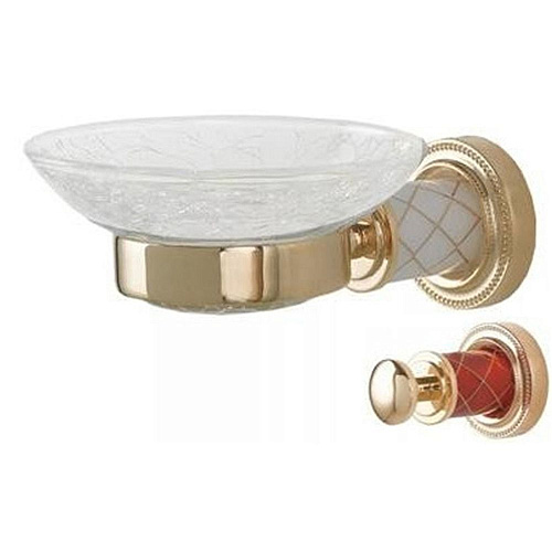 Мыльница Boheme MURANO 10903-R-G - купить в Санкт-Петербурге, цена на Мыльница Boheme MURANO 10903-R-G в интернет-магазине Керамос Мыльница Boheme MURANO 10903-R-G купить недорого в интернет-магазине Керамос