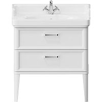 Тумба Kerama Marazzi PO.N.80.2\WHT Pompei под раковину напольная 76х48 см, белый глянец