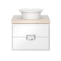 Тумба Kerama Marazzi CN.60\M Canaletto под раковину подвесная 60х47 см, белый матовый