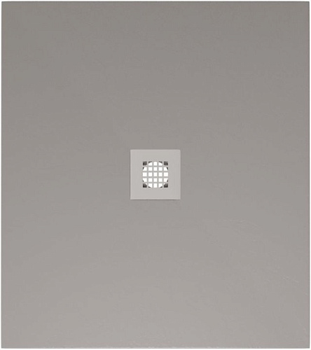 Душевой поддон Allen Brau 8.31001-PGM Priority 90х80 см, серый