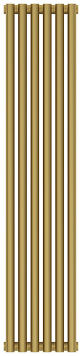 Радиатор Сунержа 032-0302-1206 Эстет-11 отопительный н/ж 1200х270 мм/ 6 секций, матовое золото