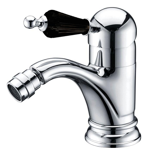 Смеситель Boheme 246 Tradizionale Nero для биде, хром/черный