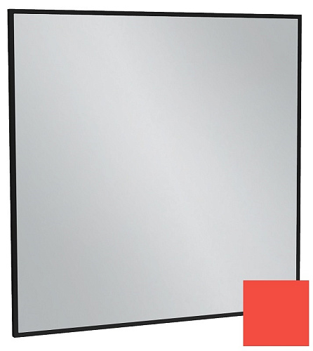 Зеркало Jacob Delafon EB1425-S44 Allure & Silhouette, 80 х 80 см, рама алый сатин снят с производства