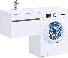 Тумба с раковиной Aquanet 00239212 Токио, 120х48 см, белая Тумба с раковиной Aquanet 00239212 Токио, 120х48 см, белая