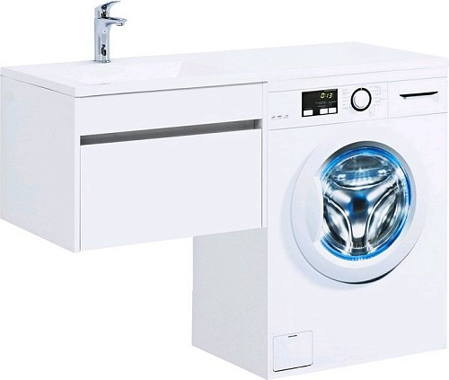 Тумба с раковиной Aquanet 00239212 Токио, 120х48 см, белая Тумба с раковиной Aquanet 00239212 Токио, 120х48 см, белая снят с производства