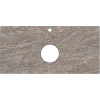 Столешница Kerama Marazzi PL1.VT280\100 Plaza Classic Neo под раковину, 100 см, Парнас/пепельный лаппатированный