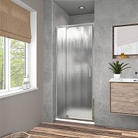 Душевая дверь Vincea VDP-1I9010CH Intra, 90/100х190 см, профиль хром/стекло шиншилла