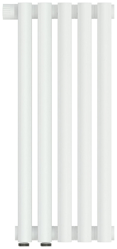 Радиатор Сунержа 30-0320-5005 Эстет-0 отопительный н/ж EU50 левый 500х225 мм/ 5 секций, матовый белый