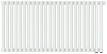 Радиатор Сунержа 12-0322-5024 Эстет-00 отопительный н/ж EU50 500х1080 мм/ 24 секции, белый