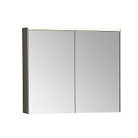 Зеркальный шкафчик Vitra 66912 Core 100х70 см, с подсветкой, антрацит