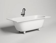 Ванна встраиваемая Salini 103511GRF Ornella Axis, материал S-Sense, 180х80 см, белая