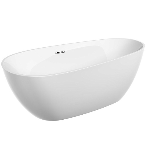 Ванна Sancos FB18 Avocado отдельностоящая 170х80 см, со сливом-переливом, белая Ванна Sancos FB18 Avocado отдельностоящая 170х80 см, со сливом-переливом, белая