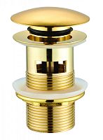 Донный клапан Creavit SF031G, золото