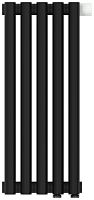 Радиатор Сунержа 31-0311-5005 Эстет-1 отопительный н/ж EU50 правый 500х225 мм/ 5 секций, матовый черный