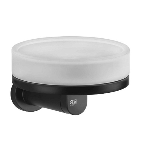 Мыльница Gessi 38803-299 Emporio настенная, черная купить недорого в интернет-магазине Керамос