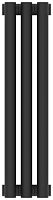 Радиатор Сунержа 15-0301-5003 Эстет-1 отопительный н/ж 500х135 мм/ 3 секции, муар темный титан