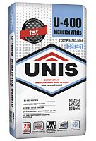 Клей для плитки UNIS UNIFLEX U-400, 20 кг