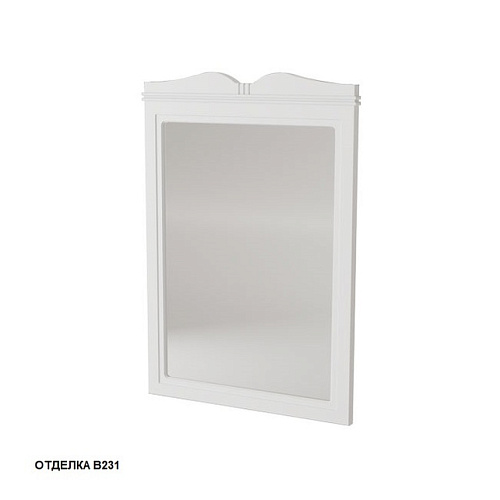 Зеркало Caprigo 33430-B231 Borgo 60-70х90 см, белый купить недорого в интернет-магазине Керамос