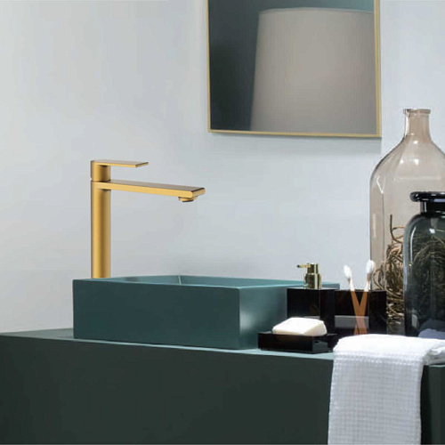 Смеситель Vincea VBF-1V2BG Vogue для раковины, брашированное золото