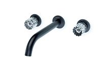 Смеситель из стены Boheme ELEGANTE 152-2-B-EL черный