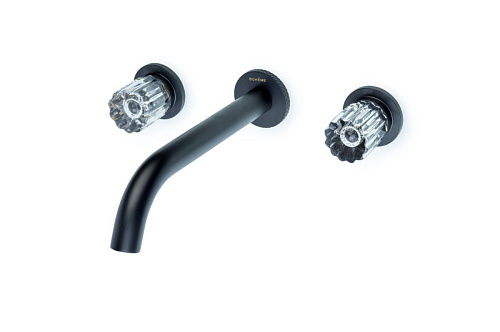 Смеситель из стены Boheme ELEGANTE 152-2-B-EL черный