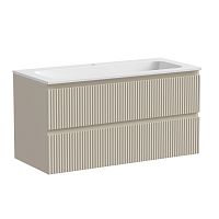 Тумба Sancos SNR100CE Snob R под раковину 99.5х44.5 см, подвесная, Beige Soft Тумба Sancos SNR100CE Snob R под раковину 99.5х44.5 см, подвесная, Beige Soft