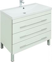 Тумба с раковиной Aquanet 00287674 Верона, 90х48 см, белая Тумба с раковиной Aquanet 00287674 Верона, 90х48 см, белая