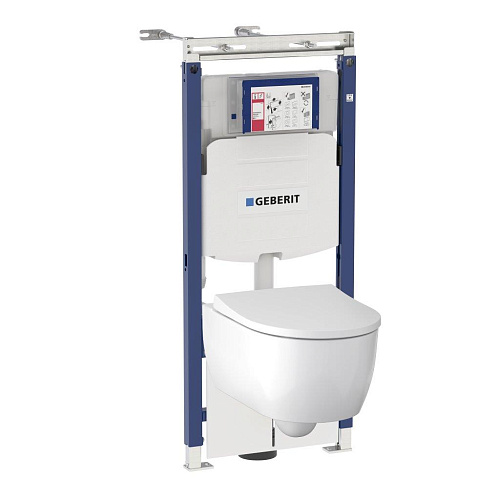 Сет инсталляция+унитаз+сидение Geberit iCon Keramag- 500.362.TC.I