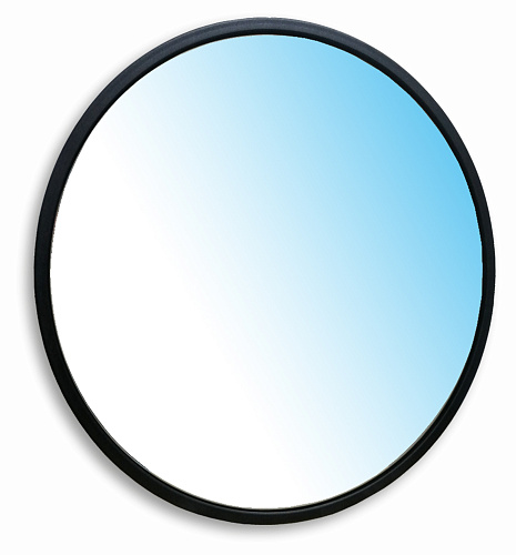 Зеркало Azario ФР-00001425 Манхэттен-Лофт подвесное, 77х77 см, черное купить недорого в интернет-магазине Керамос