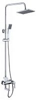 Душевая колонна со смесителем для ванны, верхним и ручным душем BelBagno CRYSTAL CRY-VSC-CRM