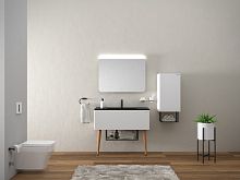 Шкаф-пенал Creavit ZE2070.00.BB Zeon подвесной 90х40 см, белый