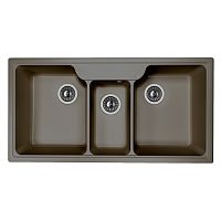 Мойка для кухни Florentina 20.445.H1000.302 Юлия 100х51 см, антрацит