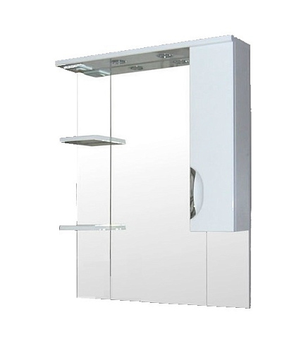 Зеркальный шкаф Loranto CS00024670 Стиль, 80х108 см, белый купить недорого в интернет-магазине Керамос