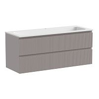 Тумба Sancos SNT120SM Snob T под раковину 119.5х44.5 см, подвесная, Doha Soft Тумба Sancos SNT120SM Snob T под раковину 119.5х44.5 см, подвесная, Doha Soft