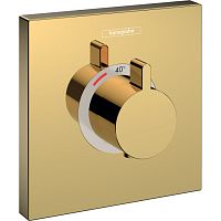 Hansgrohe 15760990  Select Highflow термостатический смеситель для душа (внешняя часть) полированное золото