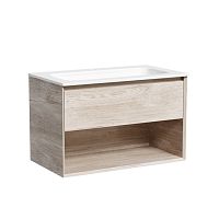 Тумба Sancos MR1.080EG Marmi 1.0 под раковину 79х44.5 см, подвесная, дуб галифакс натуральный Тумба Sancos MR1.080EG Marmi 1.0 под раковину 79х44.5 см, подвесная, дуб галифакс натуральный